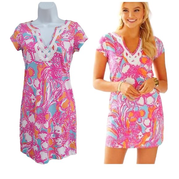 LILLY PULITZER Brewster Dress Feeling Tanked - Picture 3 of 6